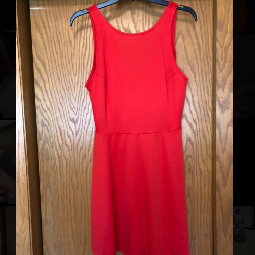 BEAUTIFUL RED MINI DRESS